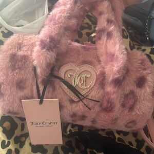 Juicy Couture Leapord Barrel Purse